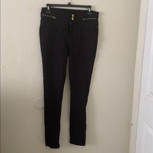 Woman black pants.